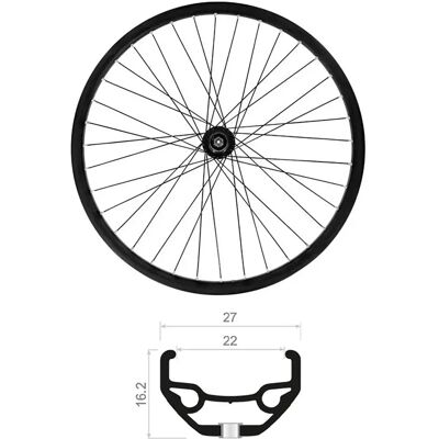 Mvtek Roue Avant Vtt 22/27mm 27.5´´ Tubeless - Publicité Mvtek Roue Avant Vtt 22/27mm 27.5´´ Tubeless - Publicité