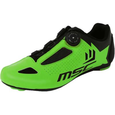 MSC - Aero Road - Vert - EU39 - Chaussures de cyclisme - Publicité MSC - Aero Road - Vert - EU39 - Chaussures de cyclisme - Publicité