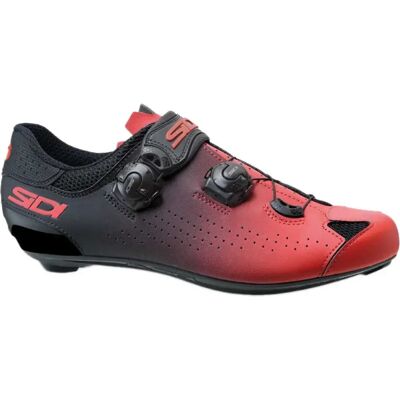 Chaussures de cyclisme Sidi Genius 10 - Rouge noir - Publicité Chaussures de cyclisme Sidi Genius 10 - Rouge noir - Publicité