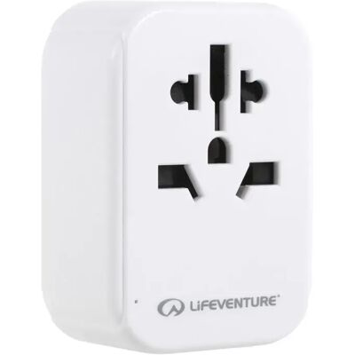 Lifeventure Adaptateur Universel Vers Prise Aus/chine Avec Usb - Publicité Lifeventure Adaptateur Universel Vers Prise Aus/chine Avec Usb - Publicité