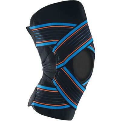 Thuasne Genouillère Strapping Black / Golden S - Publicité Thuasne Genouillère Strapping Black / Golden S - Publicité