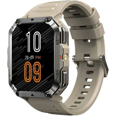 Blackview Montres Connectée W70 Pro Beige One Size - Publicité Blackview Montres Connectée W70 Pro Beige One Size - Publicité