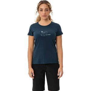Vaude T-Shirt Cycliste V Femmes Gr.36 - Bleu - T-Shirt - Publicité Vaude T-Shirt Cycliste V Femmes Gr.36 - Bleu - T-Shirt - Publicité