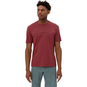 Vaude T-SHIRT CYCLIST V Hommes Rouge - T-Shirt - Publicité Vaude T-SHIRT CYCLIST V Hommes Rouge - T-Shirt - Publicité