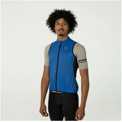 AGU - Wind Body II Essential - Bleu - 3XL - gilet cycliste coupe-vent - Publicité AGU - Wind Body II Essential - Bleu - 3XL - gilet cycliste coupe-vent - Publicité