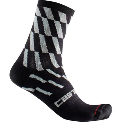 Castelli Chaussettes Pendio 12 Blue Sky / Black / Ivory EU 35-38 - Publicité Castelli Chaussettes Pendio 12 Blue Sky / Black / Ivory EU 35-38 - Publicité