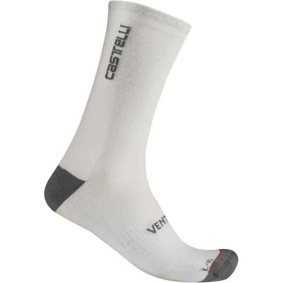 Castelli Chaussettes Venti Soft Merino White EU 35-39 - Publicité Castelli Chaussettes Venti Soft Merino White EU 35-39 - Publicité