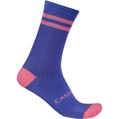 Castelli Chaussettes Originale 18 Ultraviolet / Pink Giro EU 44-47 - Publicité Castelli Chaussettes Originale 18 Ultraviolet / Pink Giro EU 44-47 - Publicité