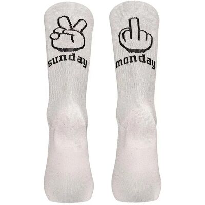 Northwave Chaussettes Sunday Monday White EU 44-47 - Publicité Northwave Chaussettes Sunday Monday White EU 44-47 - Publicité