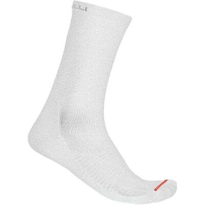 Castelli Chaussettes A/c 18 White EU 35-39 - Publicité Castelli Chaussettes A/c 18 White EU 35-39 - Publicité