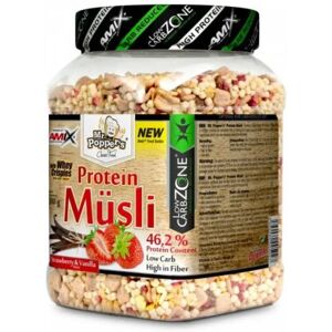 Amix Muesli Protéiné Banane Et Chocolat 500gr - Publicité Amix Muesli Protéiné Banane Et Chocolat 500gr - Publicité