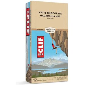 Clif Boîte De Barres Protéinées Chocolat Blanc Et Noix De Macadamia 68g 12 Unités - Publicité Clif Boîte De Barres Protéinées Chocolat Blanc Et Noix De Macadamia 68g 12 Unités - Publicité