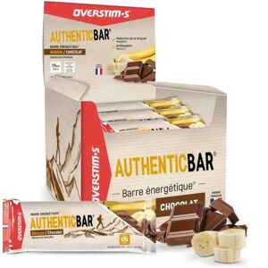 Overstims Boîte De Barres énergétiques Authentic Banane Et Chocolat 50g 32 Unités - Publicité Overstims Boîte De Barres énergétiques Authentic Banane Et Chocolat 50g 32 Unités - Publicité