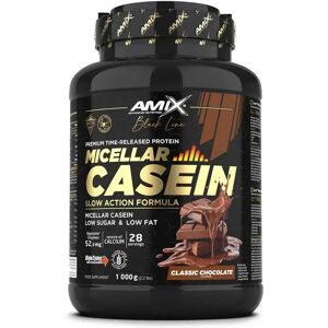 Amix Protéine Black Micellar 1kg Casein Chocolat Classique - Publicité Amix Protéine Black Micellar 1kg Casein Chocolat Classique - Publicité