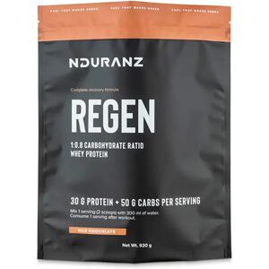 Nduranz Poudre De Boisson De Récupération Regen Chocolat Au Lait 920g - Publicité Nduranz Poudre De Boisson De Récupération Regen Chocolat Au Lait 920g - Publicité