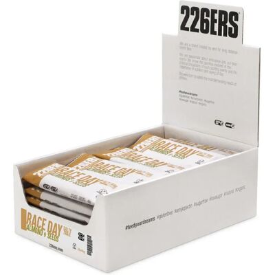 226ers Boîte De Barres énergétiques Race Day Salty Trail Amandes Et Graines 40g 30 Unités - Publicité 226ers Boîte De Barres énergétiques Race Day Salty Trail Amandes Et Graines 40g 30 Unités - Publicité