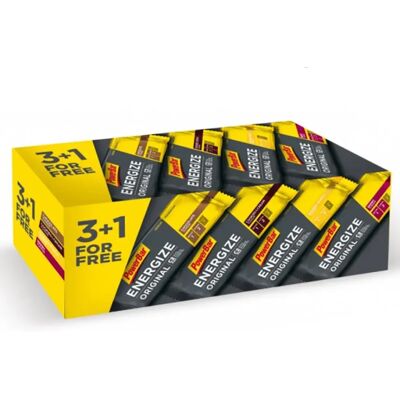 PowerBar - Energize Original - 3+1 Pack - Barres énergétiques - Publicité PowerBar - Energize Original - 3+1 Pack - Barres énergétiques - Publicité