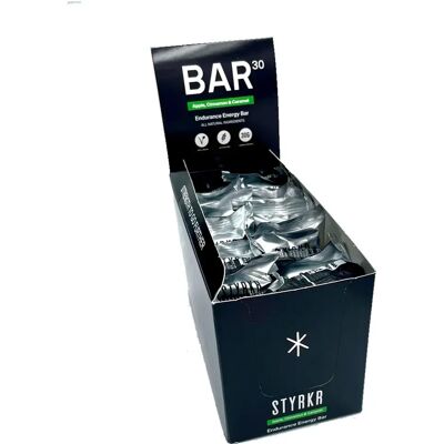 Styrkr Boîte De Barres énergétiques Bar30 Pomme&cannelle&caramel 42g 12 Unités - Publicité Styrkr Boîte De Barres énergétiques Bar30 Pomme&cannelle&caramel 42g 12 Unités - Publicité