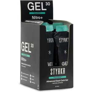 Styrkr Boîte De Gels énergétiques Gel30 Nitro Dual-carb 72g 12 Unités - Publicité Styrkr Boîte De Gels énergétiques Gel30 Nitro Dual-carb 72g 12 Unités - Publicité