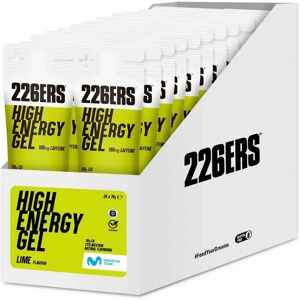226ers Boîte De Gels énergétiques High Energy Caffeine Lime 76g 24 Unités - Publicité 226ers Boîte De Gels énergétiques High Energy Caffeine Lime 76g 24 Unités - Publicité