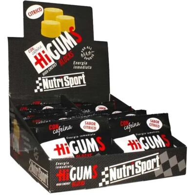 Nutrisport - Higums Blocks Gommes Énergétiques - Citron - Publicité Nutrisport - Higums Blocks Gommes Énergétiques - Citron - Publicité