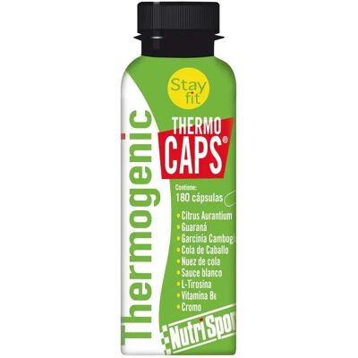Nutrisport Thermo Caps - Brûleur de Graisse - 180 Capsules - Publicité Nutrisport Thermo Caps - Brûleur de Graisse - 180 Capsules - Publicité