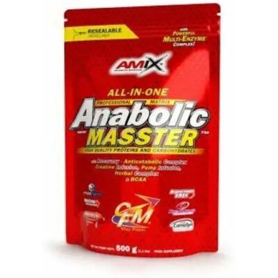 Amix Anabolic Masster Doypack 500g Protéines - Soutien Maximal Musculaire - Publicité Amix Anabolic Masster Doypack 500g Protéines - Soutien Maximal Musculaire - Publicité