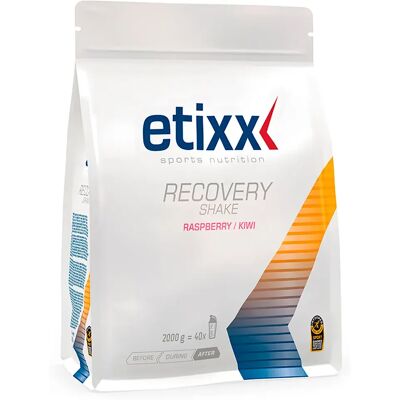 Etixx Recovery Shake - Framboise-Kiwi - Protéines 2kg - Publicité Etixx Recovery Shake - Framboise-Kiwi - Protéines 2kg - Publicité