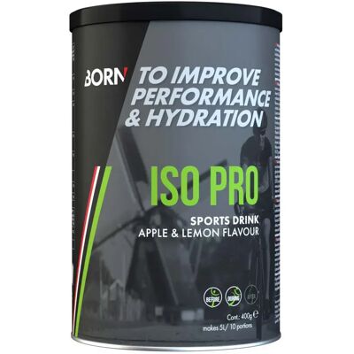 Born - Born Iso Pro - Pomme-Citron - Boisson isotonique - Publicité Born - Born Iso Pro - Pomme-Citron - Boisson isotonique - Publicité