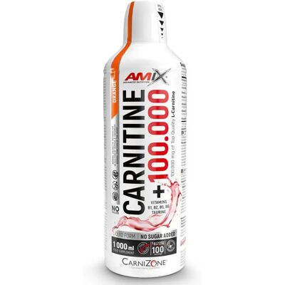 Amix Nutrition Carnitine 100000 Orange - Boisson Sportive - Publicité Amix Nutrition Carnitine 100000 Orange - Boisson Sportive - Publicité