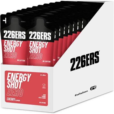 226ERS Energy Shot Zero Cerise 60ml - Gel Énergétique - Publicité 226ERS Energy Shot Zero Cerise 60ml - Gel Énergétique - Publicité