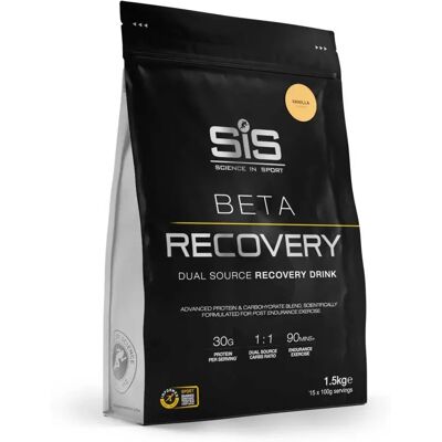 SIS Poudre De Boisson De Récupération Beta Vanille 1.5kg - Publicité SIS Poudre De Boisson De Récupération Beta Vanille 1.5kg - Publicité