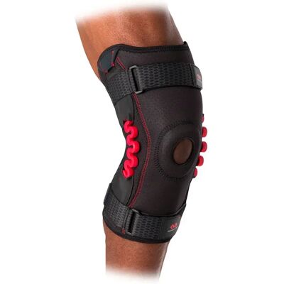 Mc David Genouillère Nrg Brace With Spring Hinge Heavy-duty - Publicité Mc David Genouillère Nrg Brace With Spring Hinge Heavy-duty - Publicité