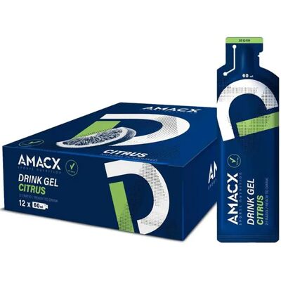 Gel énergétique Amacx - Saveur citron – 60ml - Gel Énergétique - Publicité Gel énergétique Amacx - Saveur citron – 60ml - Gel Énergétique - Publicité