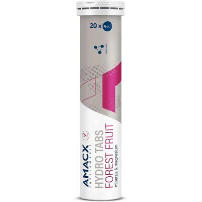 Amacx Isotonique Hydro Tabs Fruits Des Bois White One Size - Publicité Amacx Isotonique Hydro Tabs Fruits Des Bois White One Size - Publicité