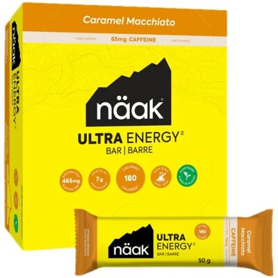 Näak Ultra Energy - Barre Énergétique Caramel à la Caféine - Publicité Näak Ultra Energy - Barre Énergétique Caramel à la Caféine - Publicité