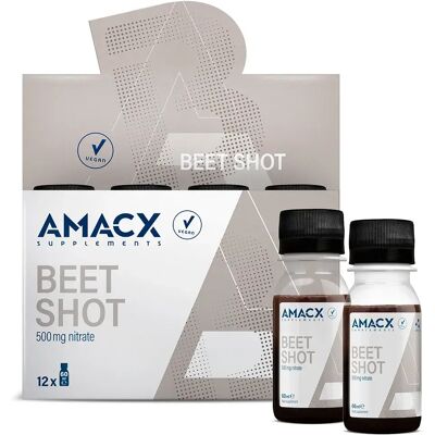 Amacx Beet Shot 60 ml - Complément - Publicité Amacx Beet Shot 60 ml - Complément - Publicité