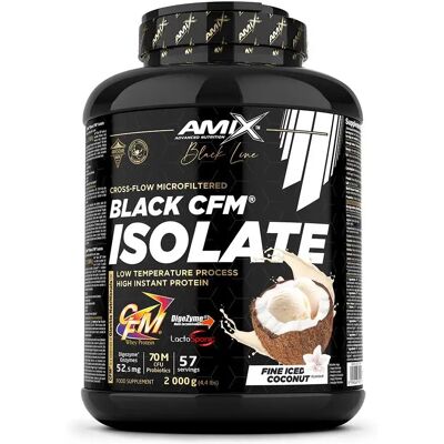 Amix Protéine Black Cfm Isolate Whey Coco 1kg - Publicité Amix Protéine Black Cfm Isolate Whey Coco 1kg - Publicité