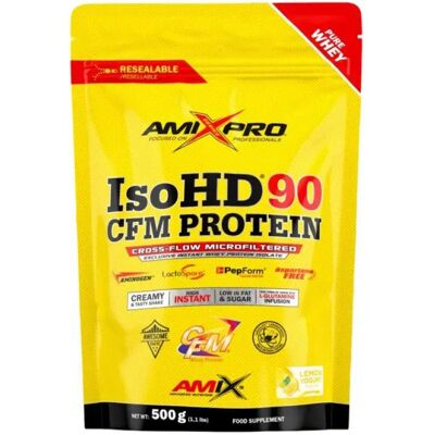 Amix Protéine Iso Hd 90 Cfm Saco 500g Yaourt&citron - Publicité Amix Protéine Iso Hd 90 Cfm Saco 500g Yaourt&citron - Publicité