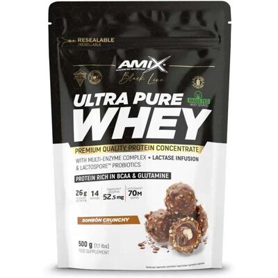Amix Protéine Ultra Pure Whey 500g Chocolat - Publicité Amix Protéine Ultra Pure Whey 500g Chocolat - Publicité