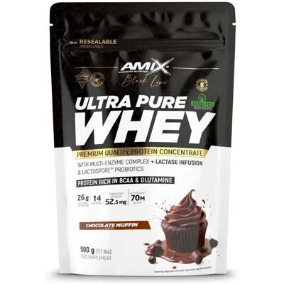 Amix Protéine Ultra Pure Whey 500g Muffin Au Chocolat - Publicité Amix Protéine Ultra Pure Whey 500g Muffin Au Chocolat - Publicité