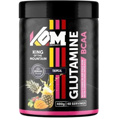 KOM Nutrition Boisson Endurance BCAA-Goût Tropical - Poudre de protéines - Publicité KOM Nutrition Boisson Endurance BCAA-Goût Tropical - Poudre de protéines - Publicité