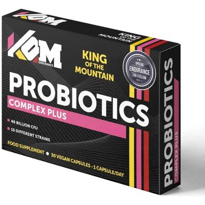 Kom Endurance Capsules Probiotic 30 Unités - Publicité Kom Endurance Capsules Probiotic 30 Unités - Publicité