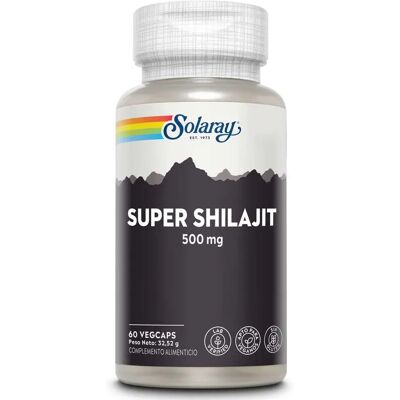 Solaray Capsules Super Shilajit 500mg 60 Unités - Publicité Solaray Capsules Super Shilajit 500mg 60 Unités - Publicité