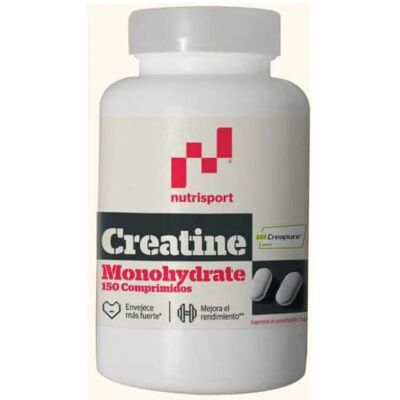 Nutrisport Capsules De Créatine Creapure® Monohydrate Saveur Neutre 150 Unités - Publicité Nutrisport Capsules De Créatine Creapure® Monohydrate Saveur Neutre 150 Unités - Publicité