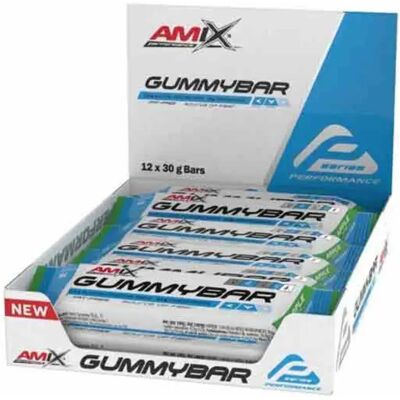 Amix Boîte De Barres énergétiques Performance Gummy 30g Strawberry 12 Unités - Publicité Amix Boîte De Barres énergétiques Performance Gummy 30g Strawberry 12 Unités - Publicité