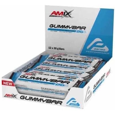 Amix Boîte De Barres énergétiques Performance Gummy Caffeine 30g Strawberry 12 Unités - Publicité Amix Boîte De Barres énergétiques Performance Gummy Caffeine 30g Strawberry 12 Unités - Publicité