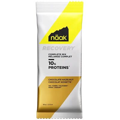 Naak Boîte De Boisson Isotonique En Poudre Ultra Recovery™ Complete Mix Chocolat Et Noisette 60g 12 Unités - Publicité Naak Boîte De Boisson Isotonique En Poudre Ultra Recovery™ Complete Mix Chocolat Et Noisette 60g 12 Unités - Publicité