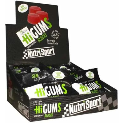 Gommes NutriSport HiGums Baies Rouges - Nutrition Sportive - Publicité Gommes NutriSport HiGums Baies Rouges - Nutrition Sportive - Publicité