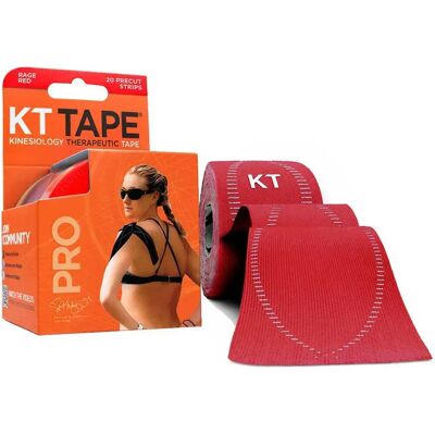 Kt Tape Ruban De Kinésiologie Pro Precut 5m Rage Red One Size - Publicité Kt Tape Ruban De Kinésiologie Pro Precut 5m Rage Red One Size - Publicité